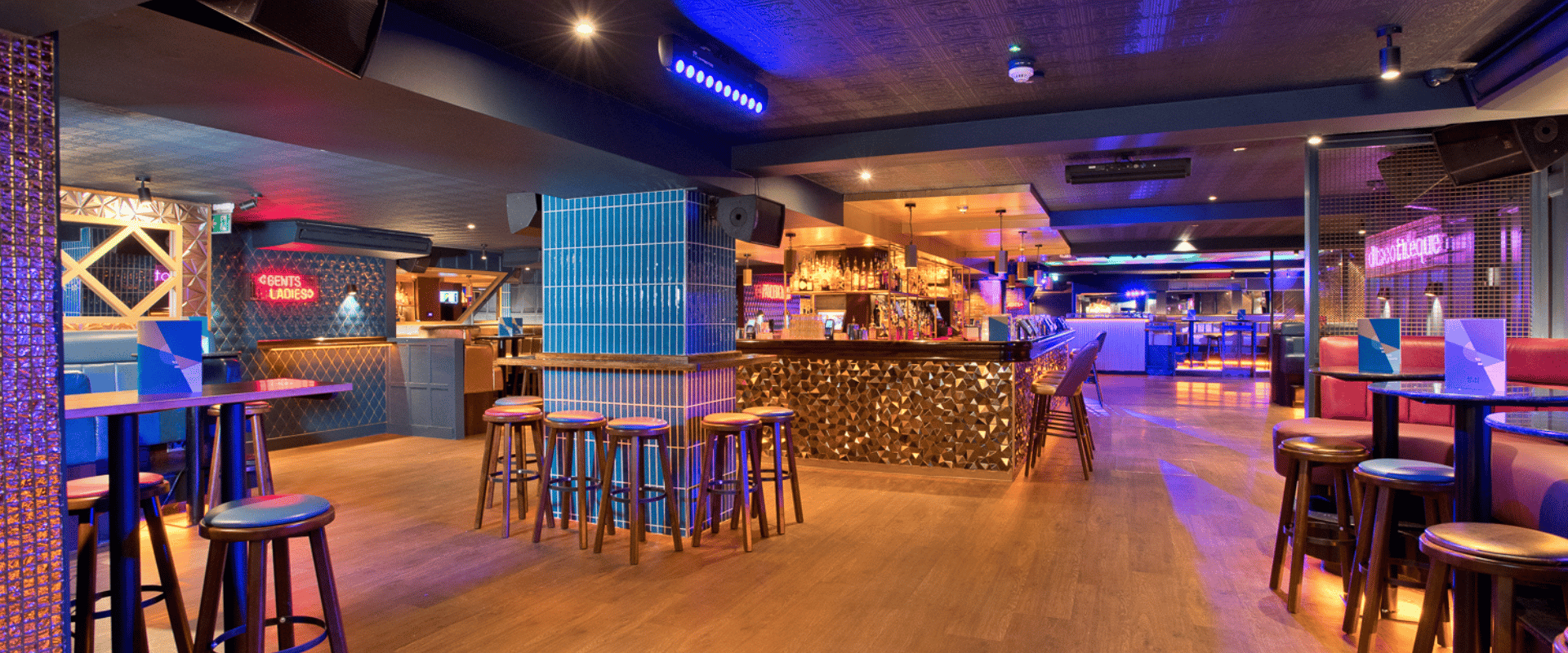 Indoor area of Be At One Greek Street
