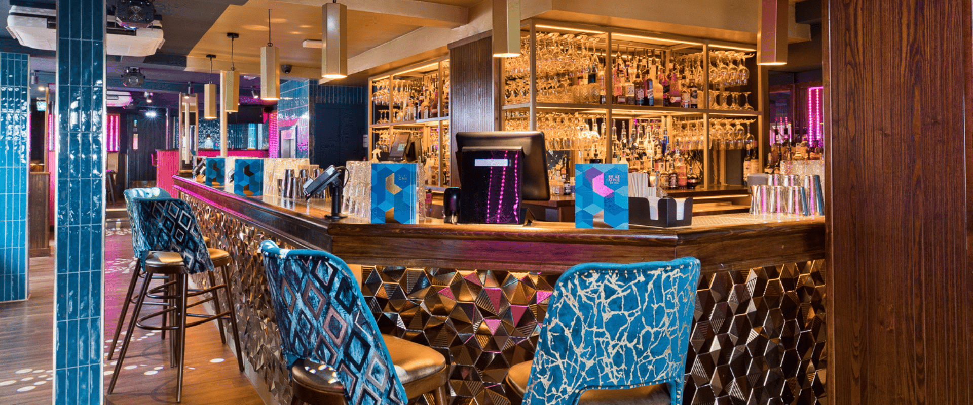 Bar at Be At One Lincoln