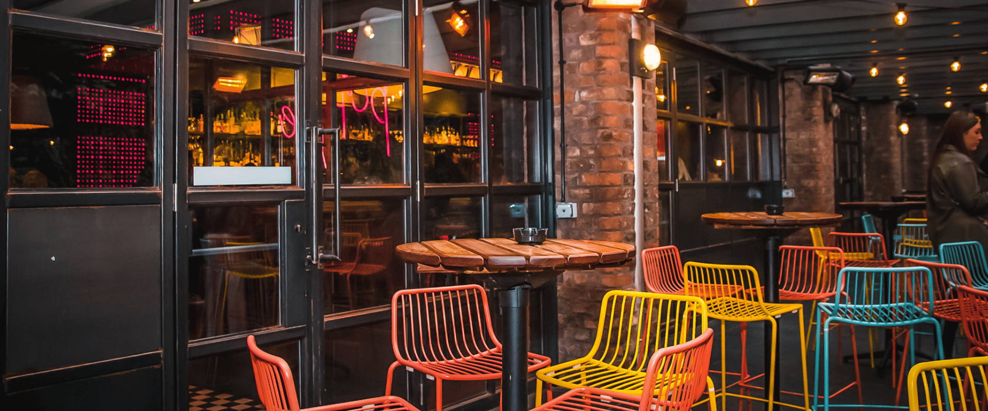 Outdoor area of Be At One Liverpool