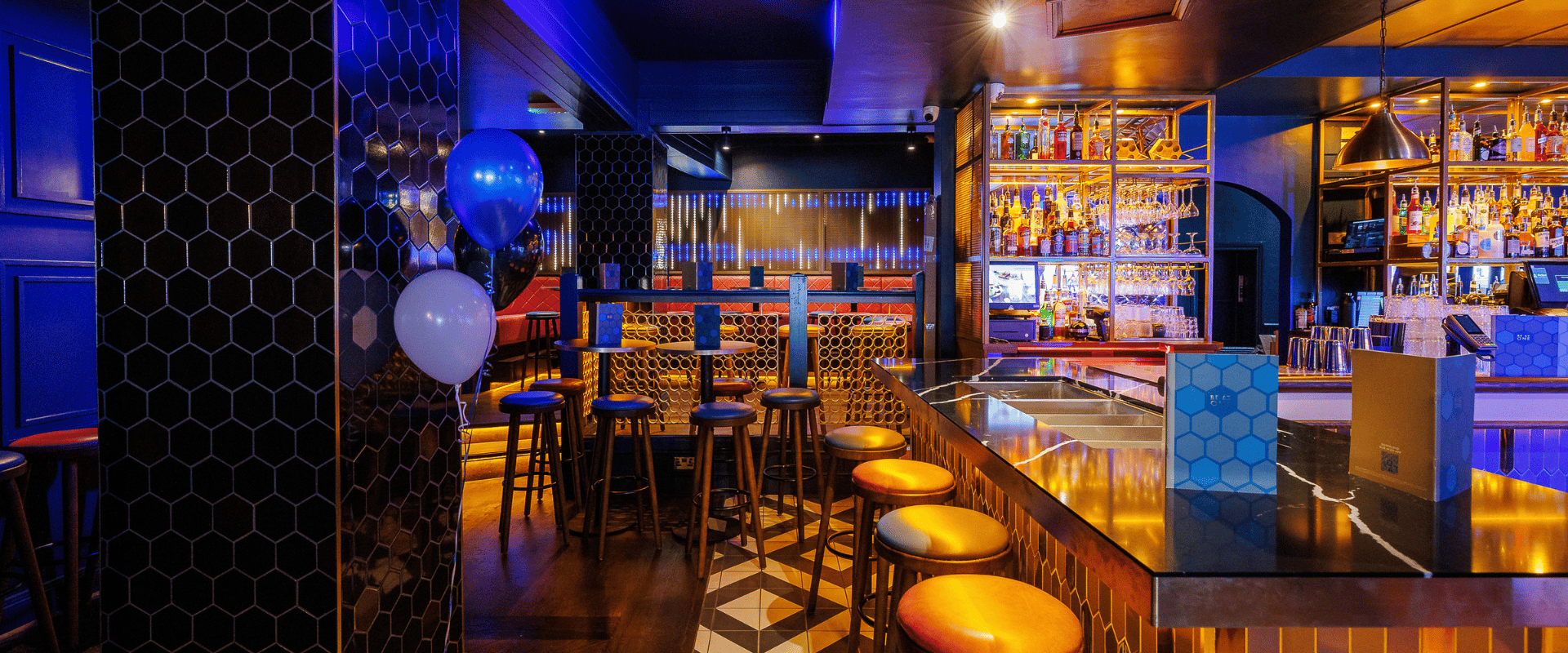 Indoor area of Be At One Liverpool Victoria