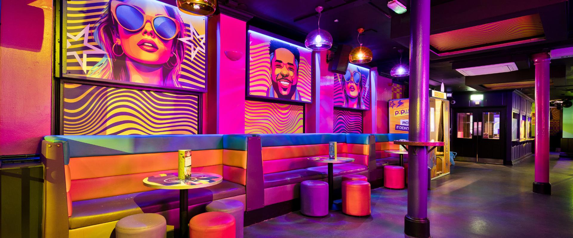 Indoor area of Popworld York