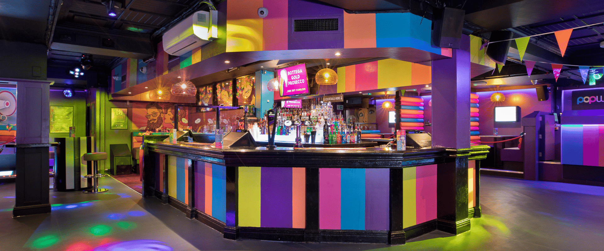 Bar at Popworld Plymouth