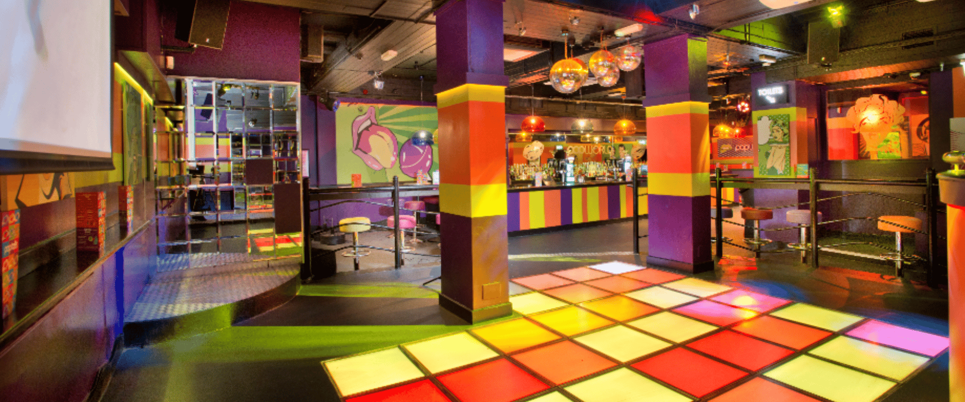 Dancefloor at Popworld Cardiff