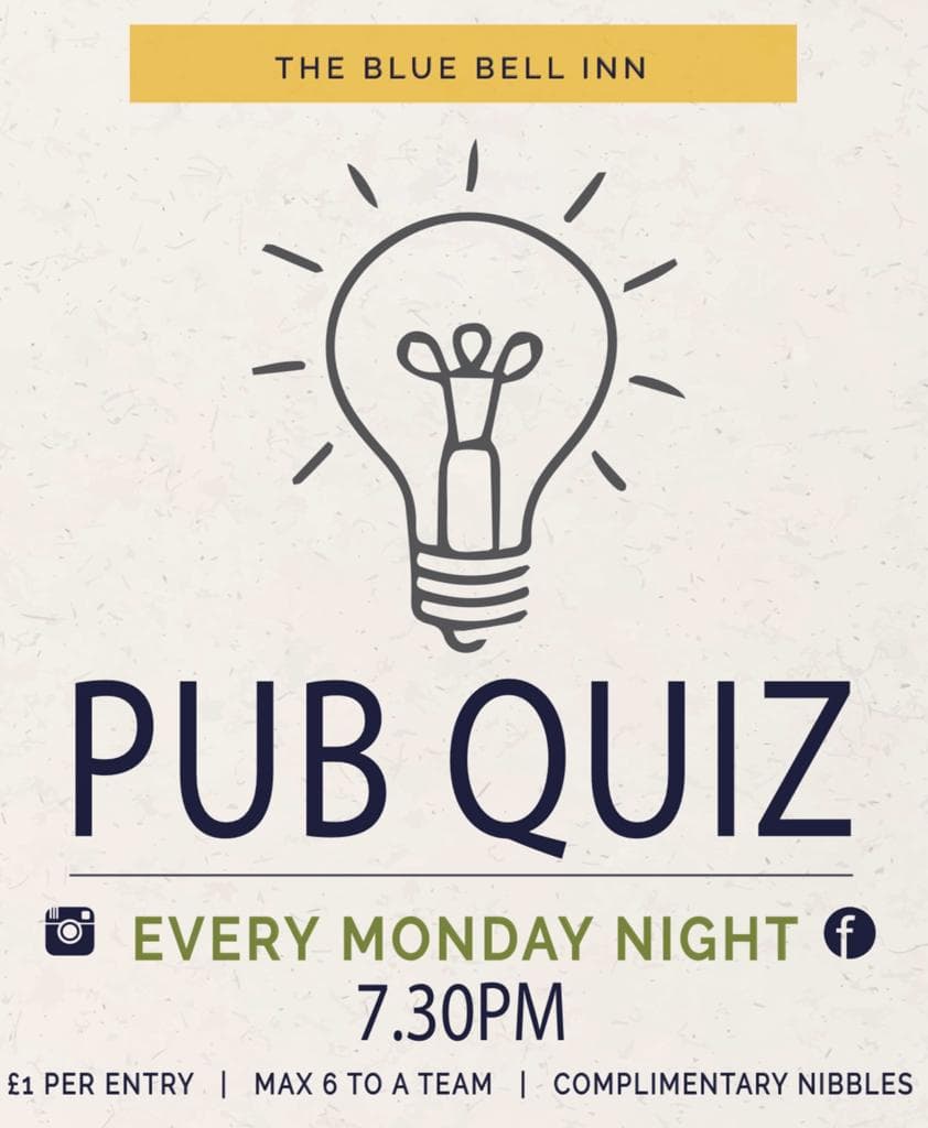 Monday Pub Quiz Night