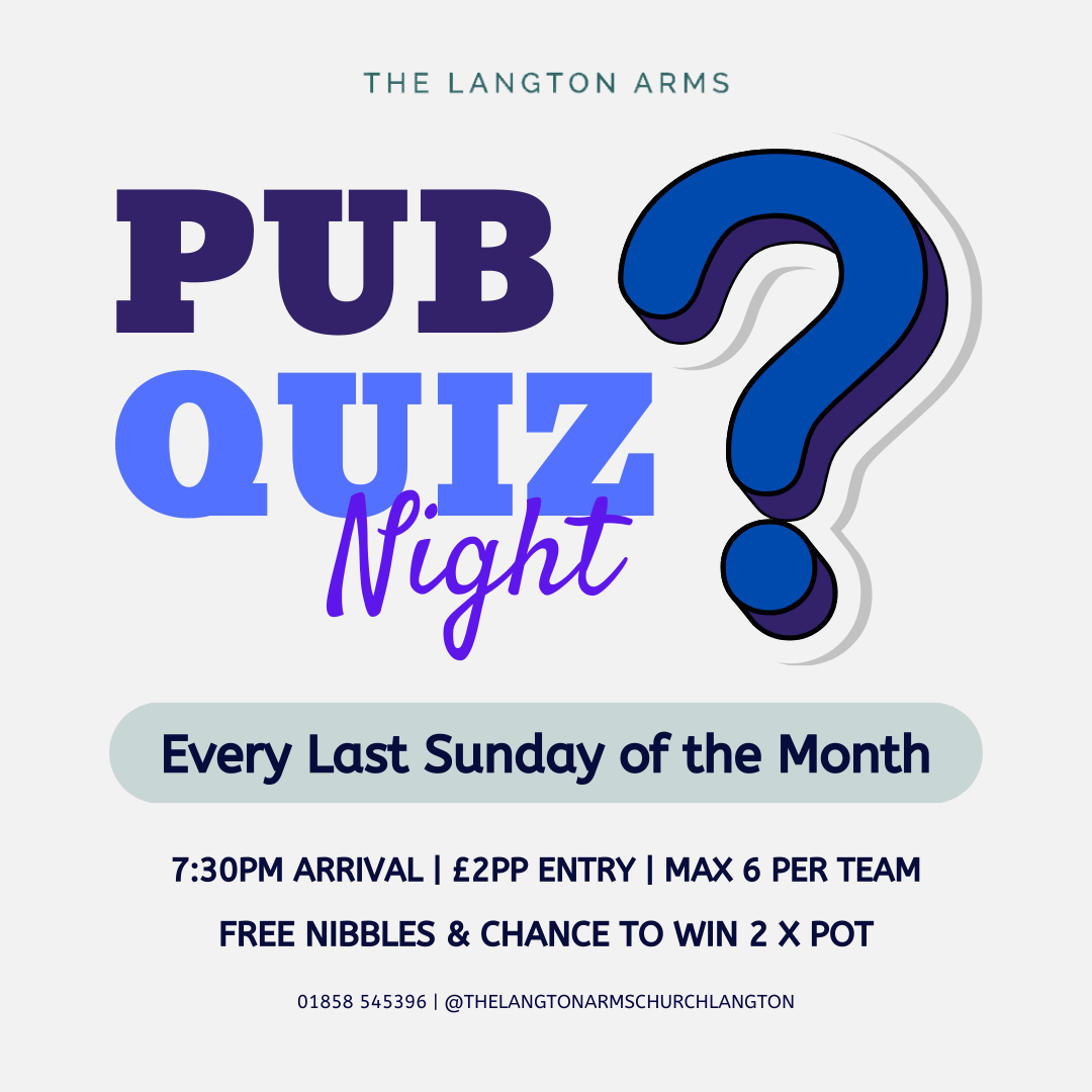 Monthly Pub Quiz