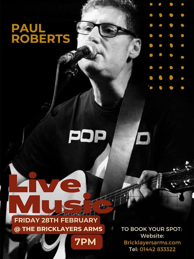 Paul Roberts - Live acoustic