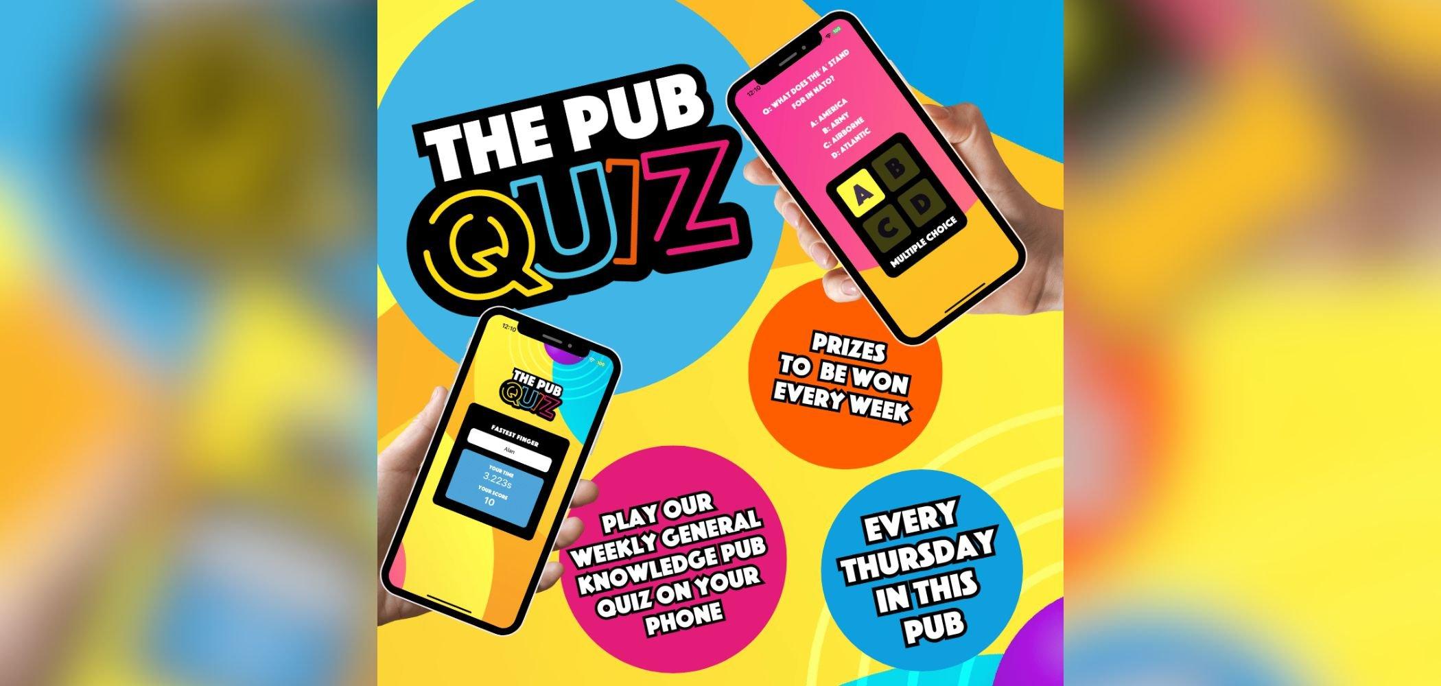 Thursday Interactive Smartphone Pub Quiz