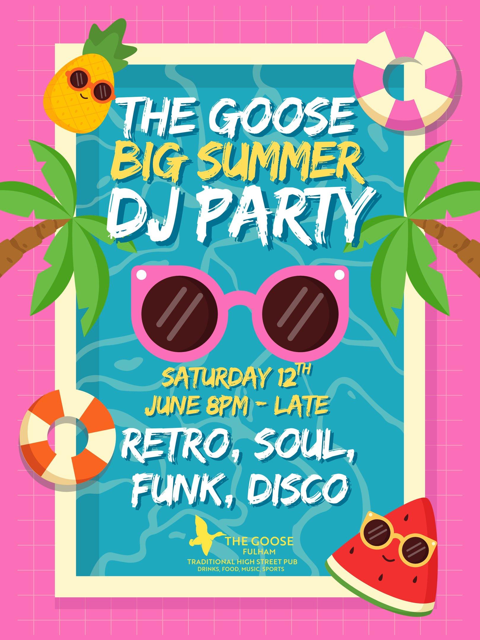 Goose Big Summer Party