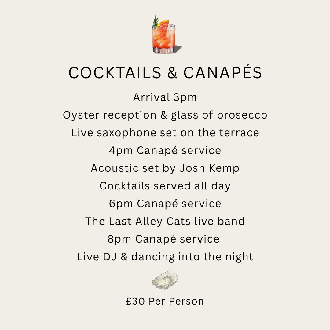 Cocktails & Canapés
