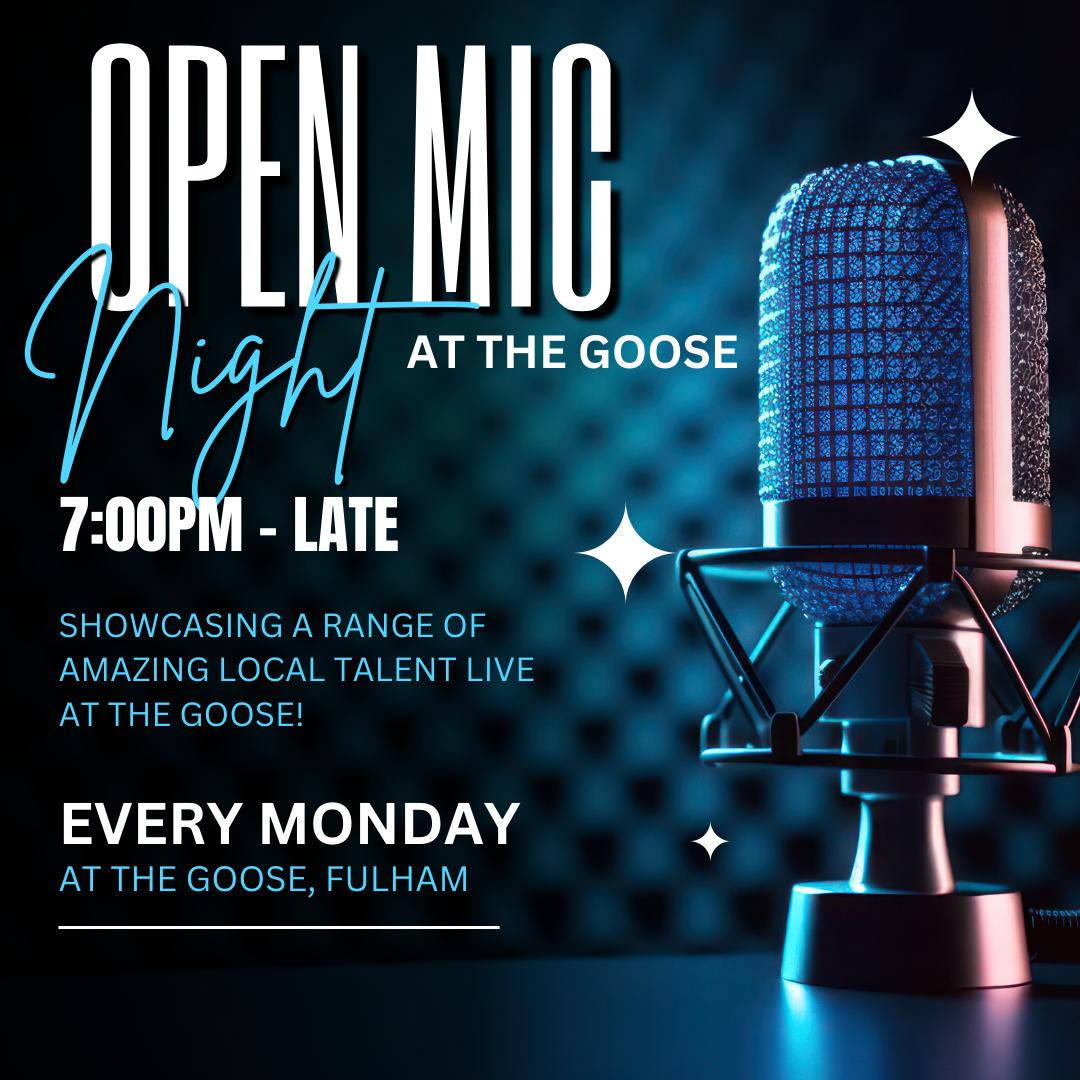 0825 Open Mic Mondays