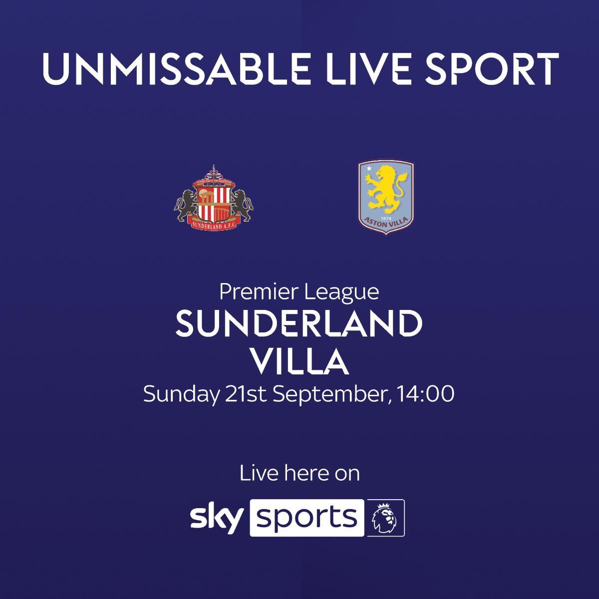 2109 Sunderland v Villa