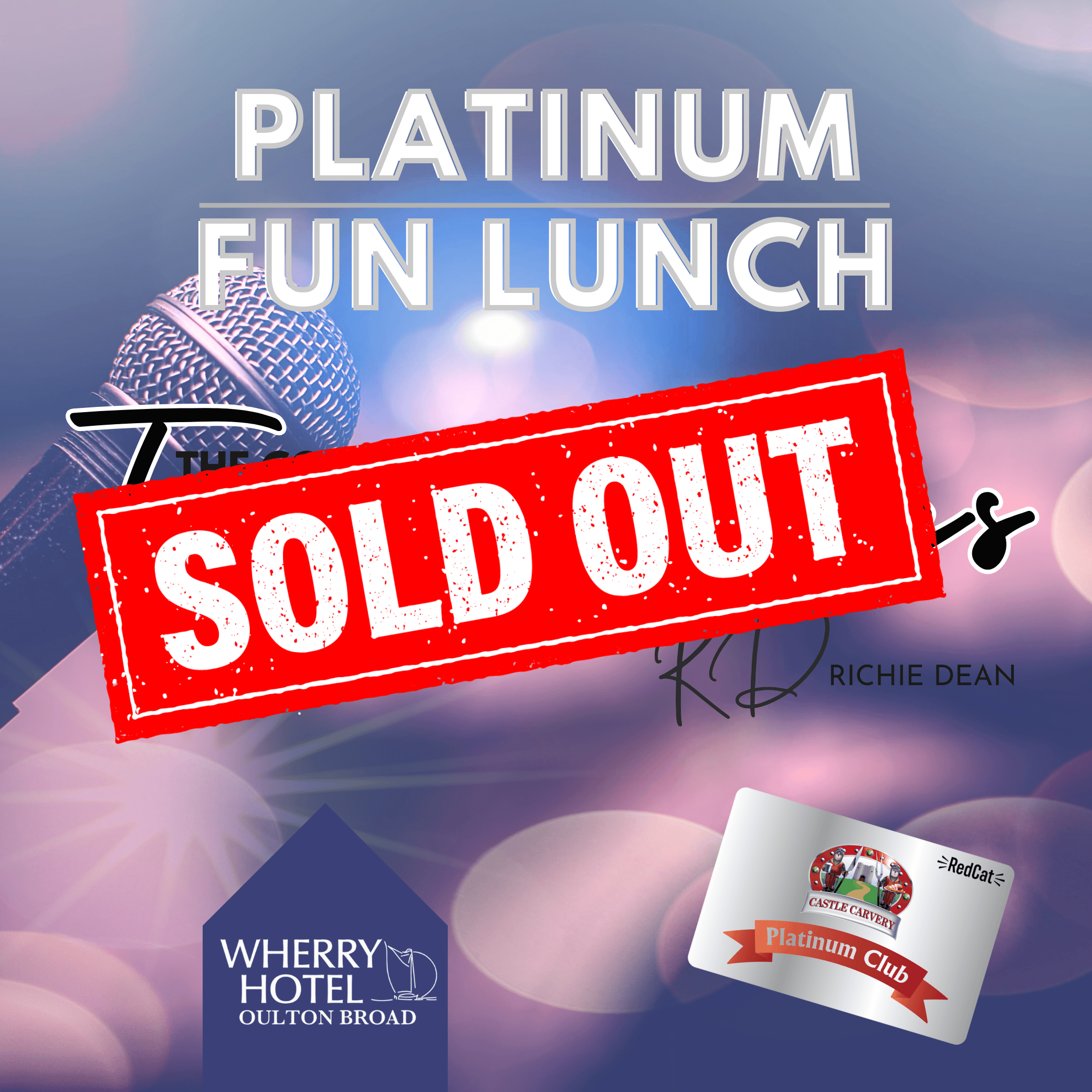 Platinum Fun Lunch - Tom Jones Tribute
