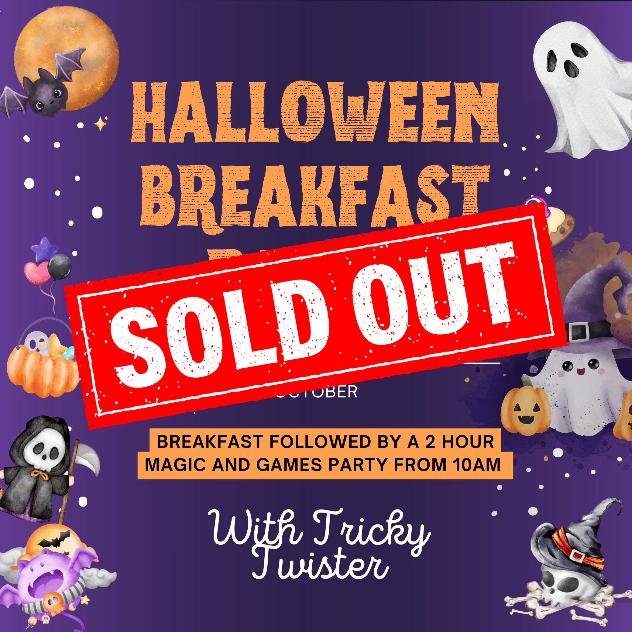 Halloween Breakfast Party 