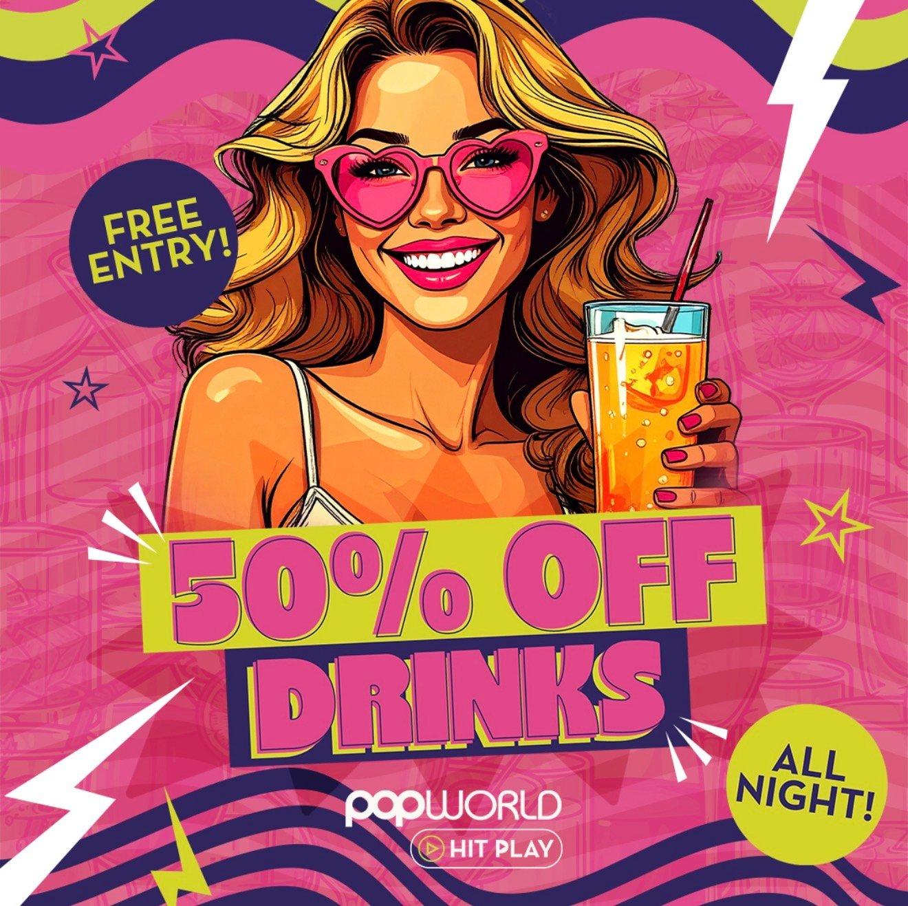 50% OFF Monday's