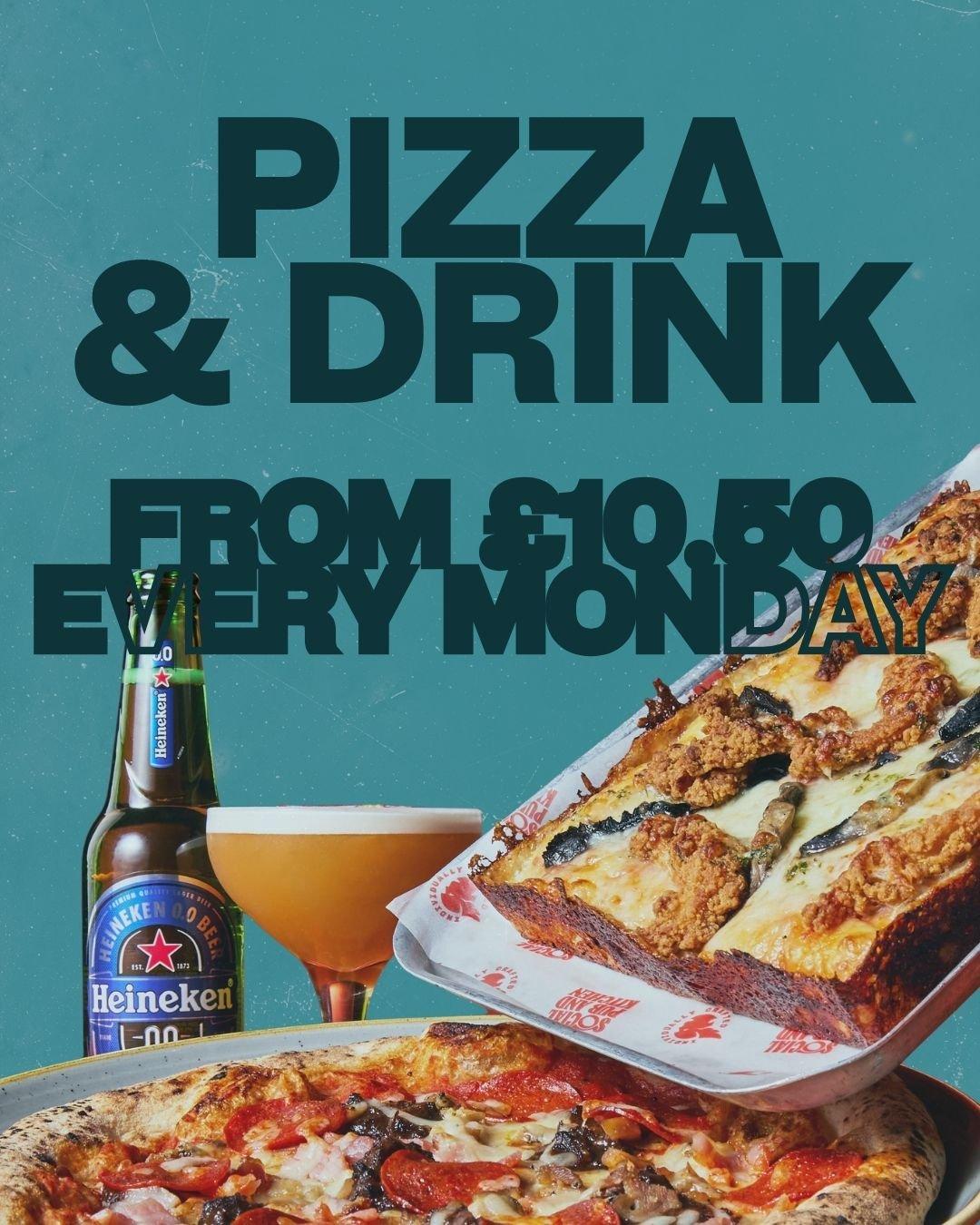 PIZZA MONDAYS