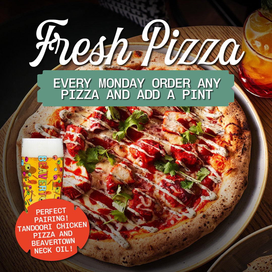 PIZZA & A DRINK from 5pm