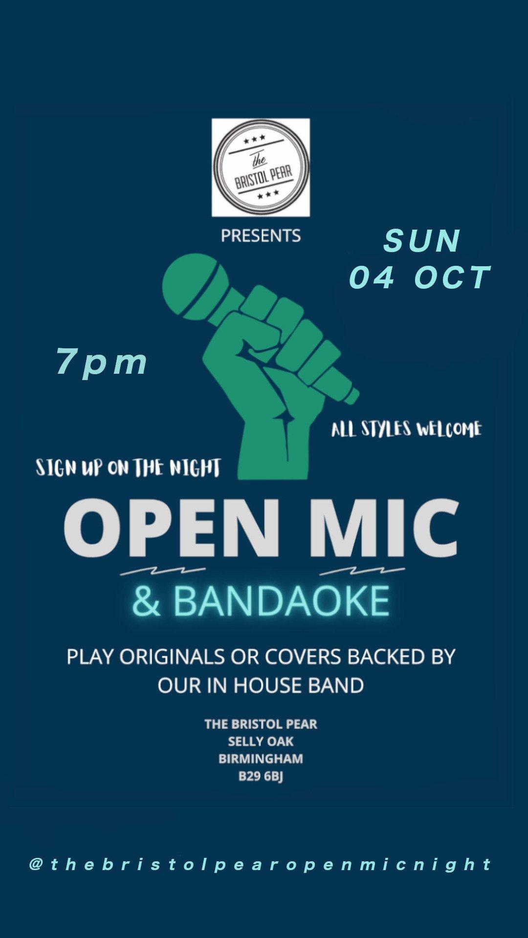 Open Mic Night