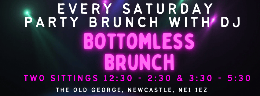 Saturday Only 3.30pm DJ Brunch