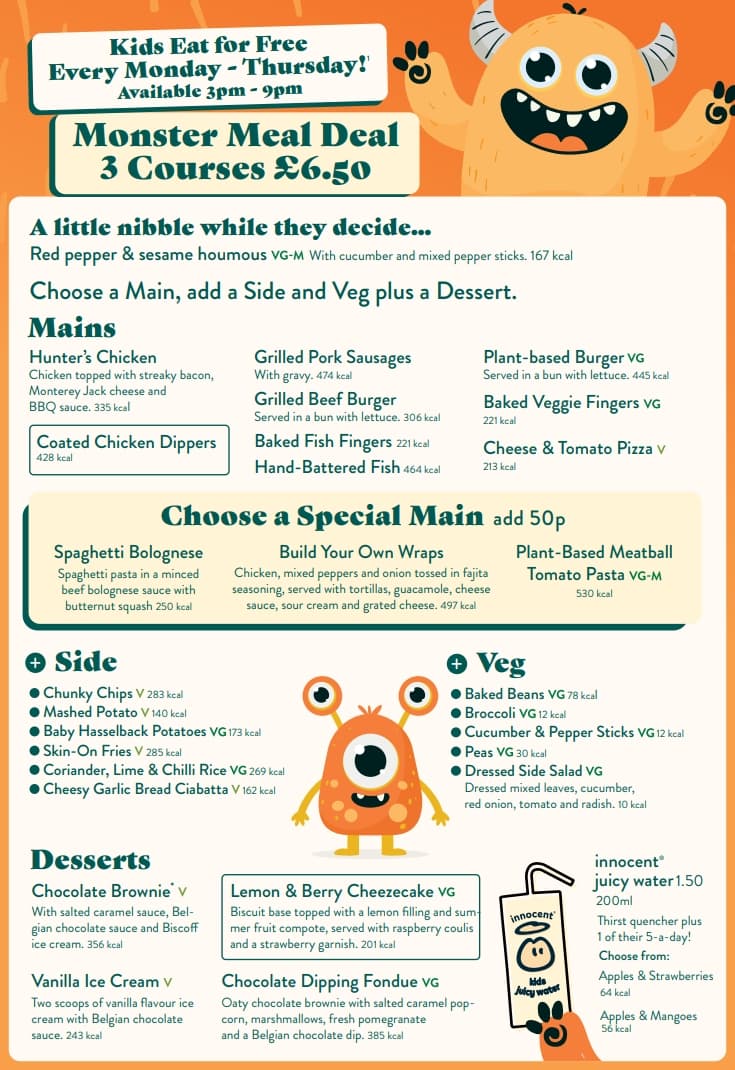 Kids Eat free