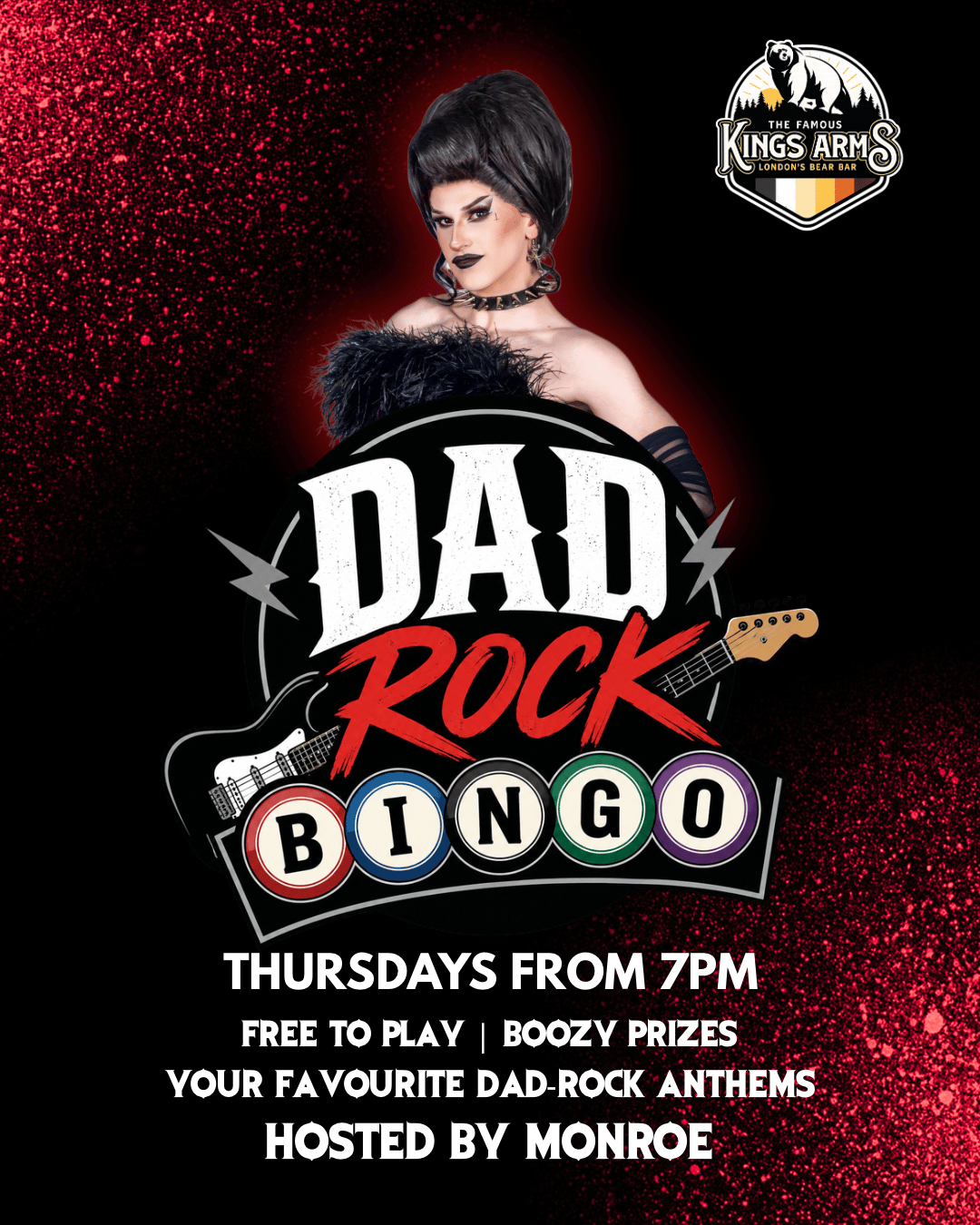 Dad Rock Bingo