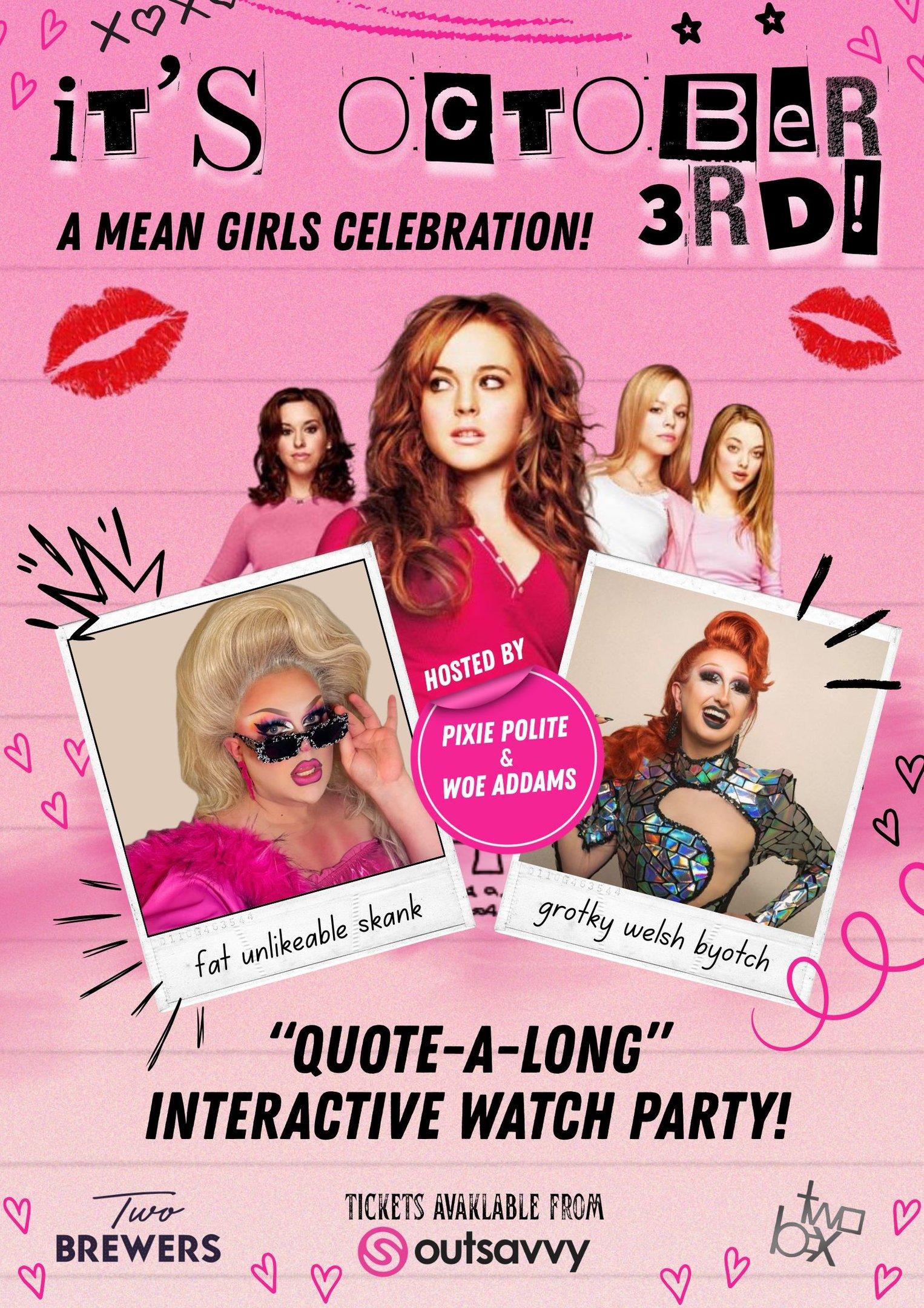 October 3rd: A Mean Girls Party