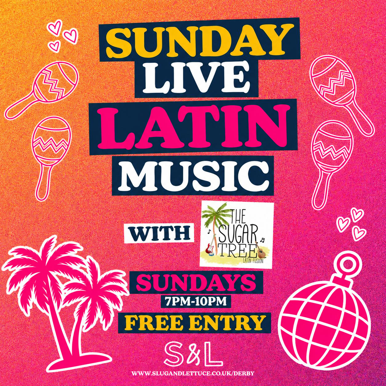 LIVE Latin Music x The Sugar Tree