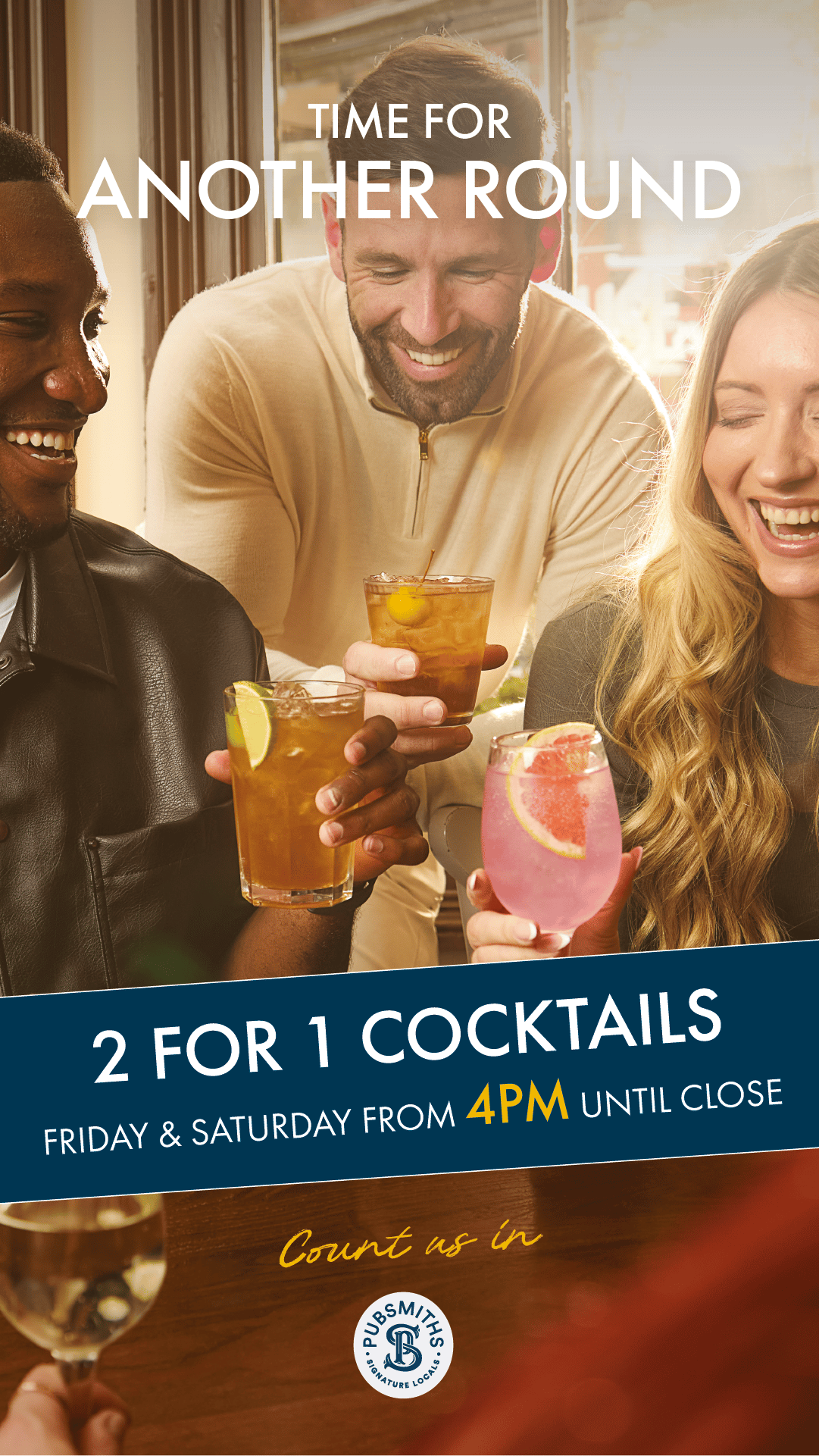 2-4-1 cocktails!