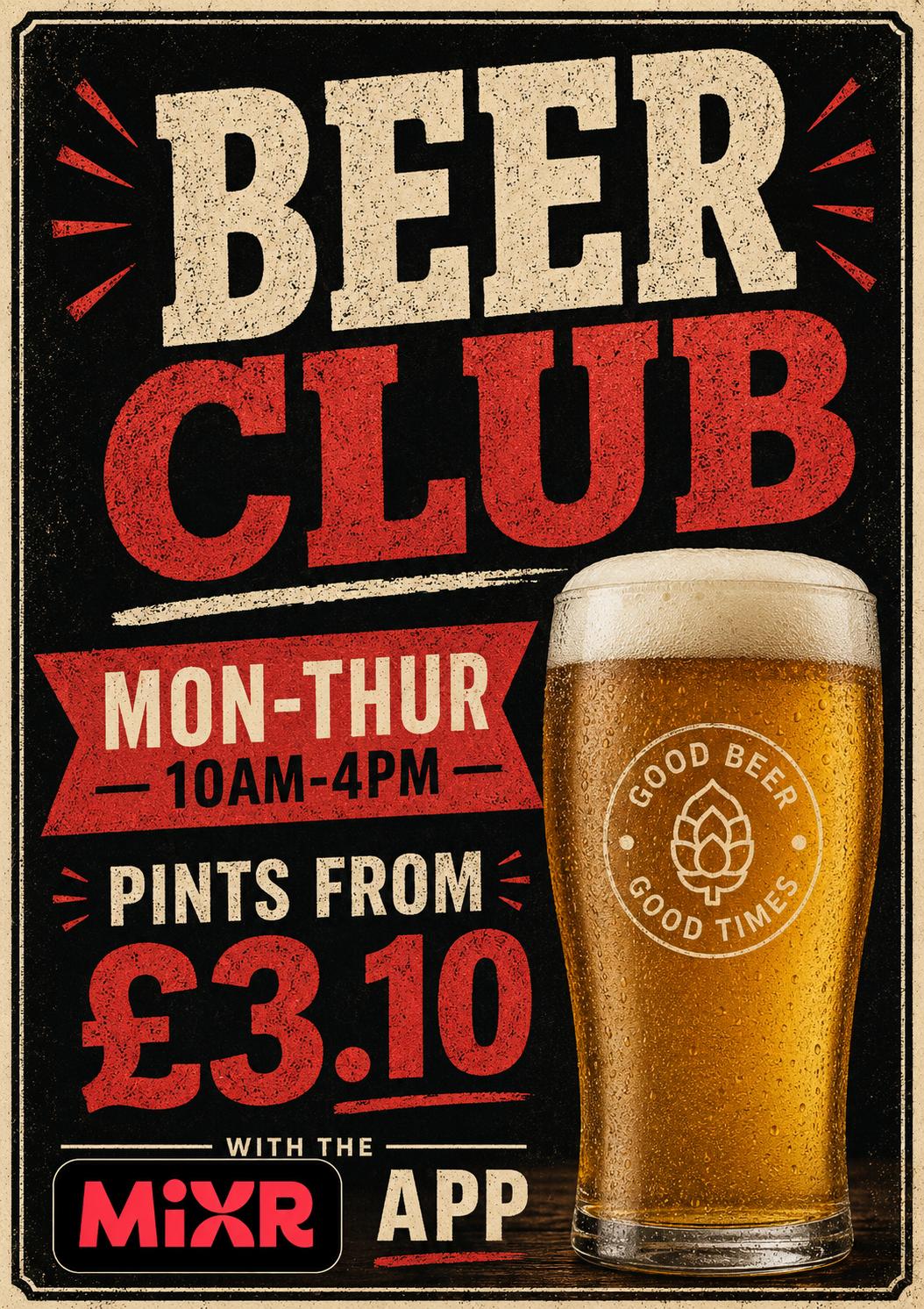 Mid Week Beer Club