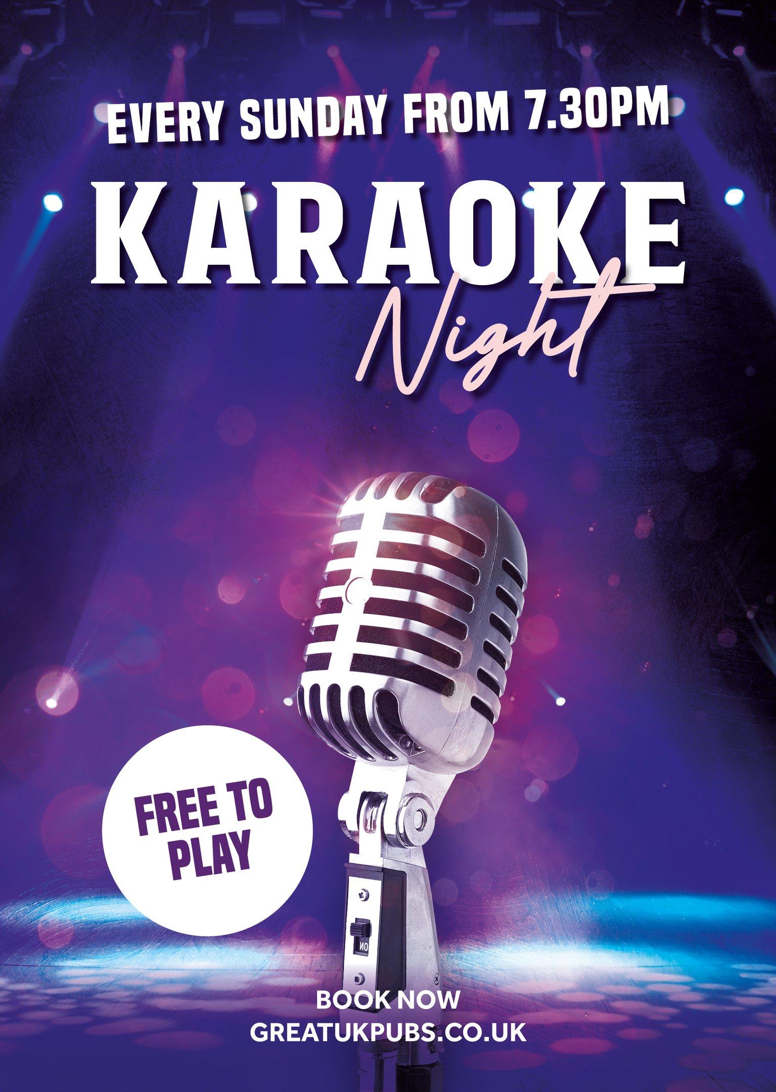 KARAOKE SUNDAYS