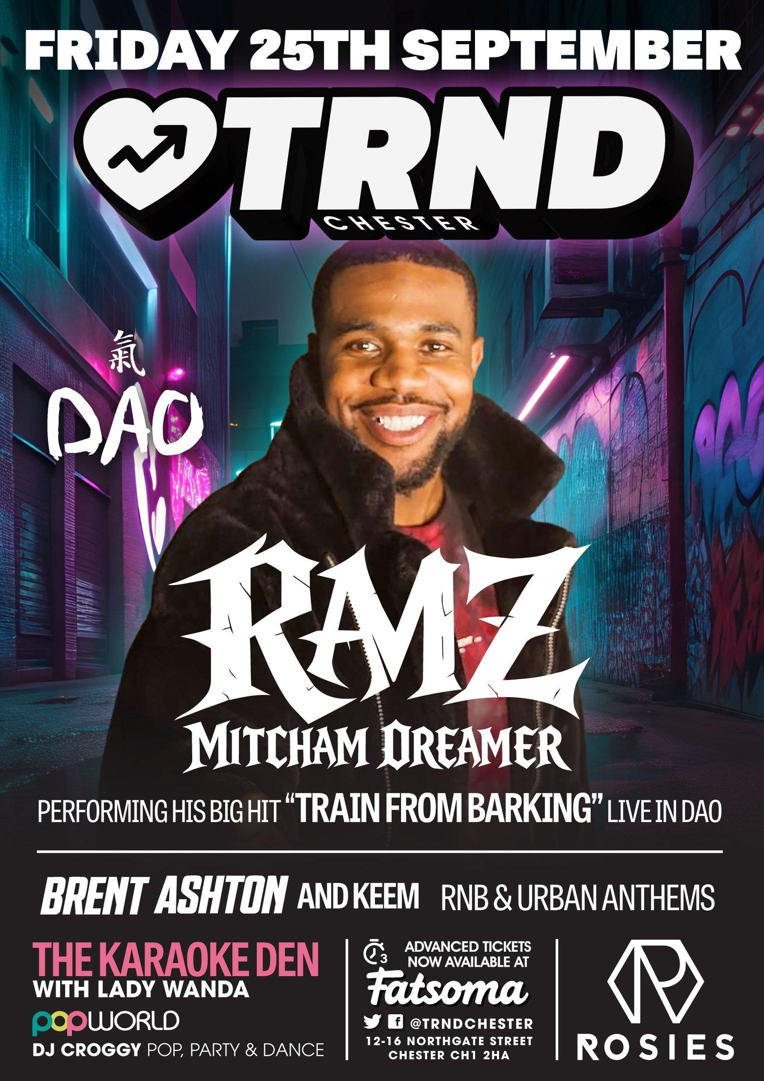 RAMZ AT ROSIES CHESTER