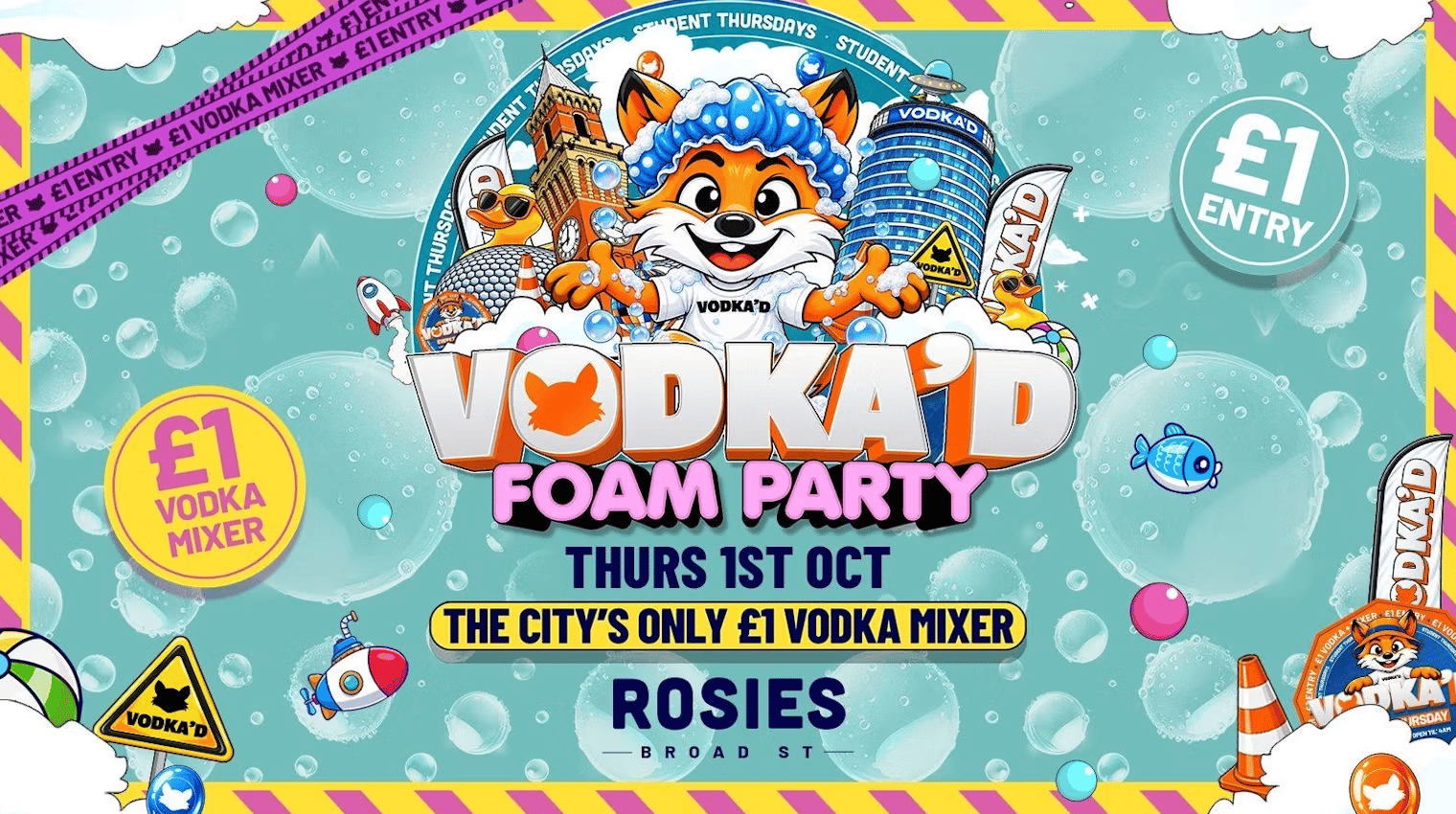 VodkaD Foam Party