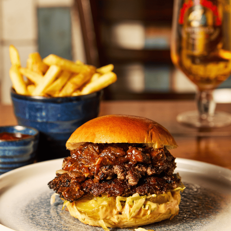 Burger and Drink Offer at Walkabout