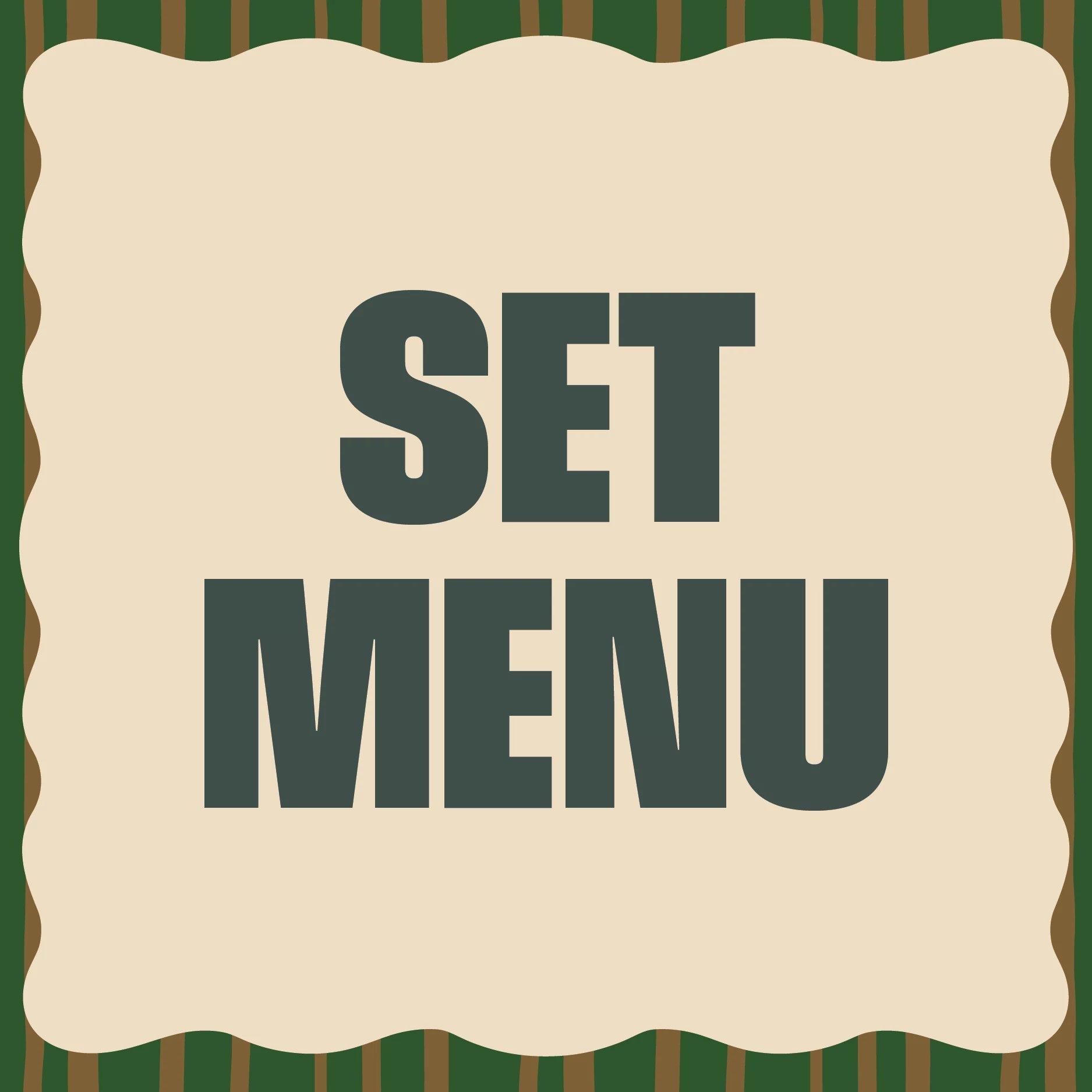 Set Menu
