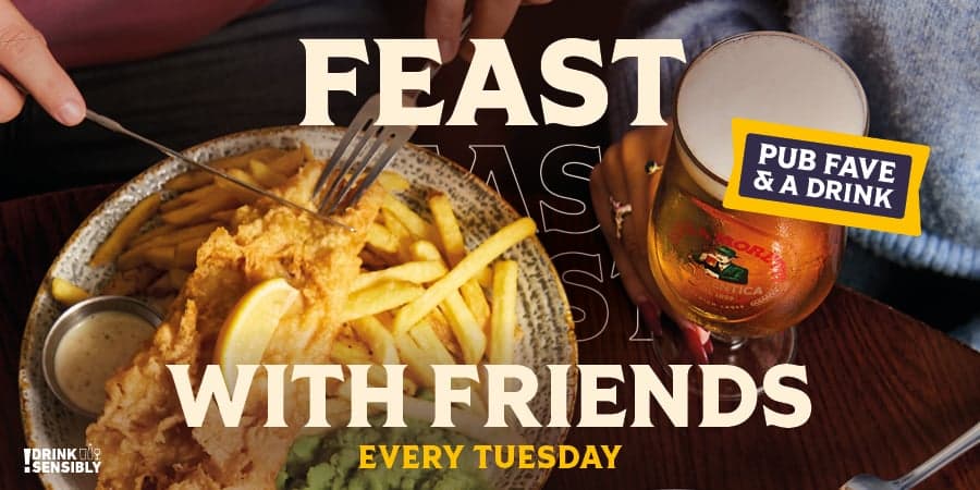 Pub Fave & Drink Offer at Sailors Newquay