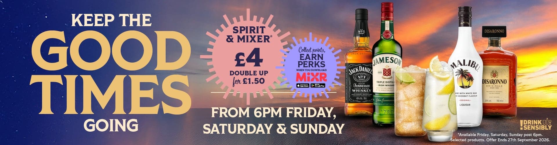 Spirit & Mixer Offer