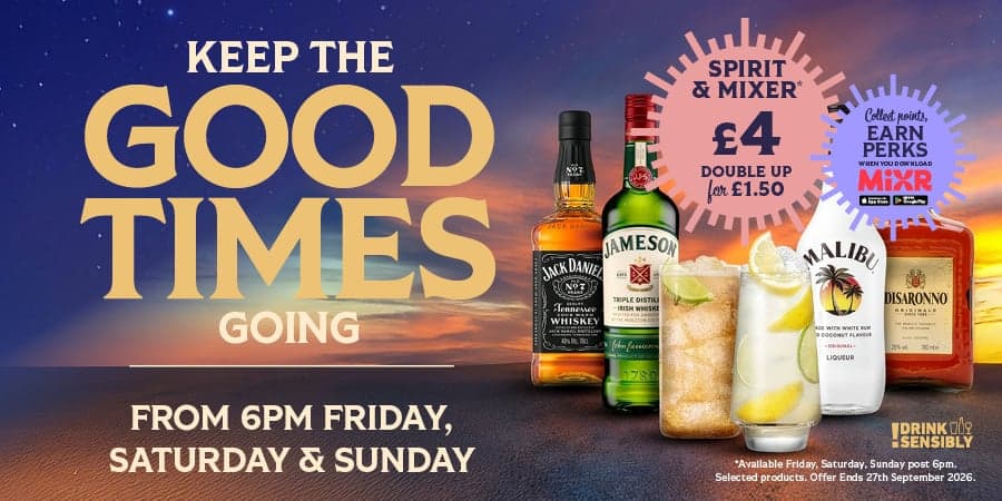 Spirit & Mixer Offer