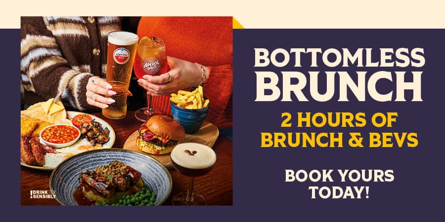 Bottomless Brunch Available Every Day