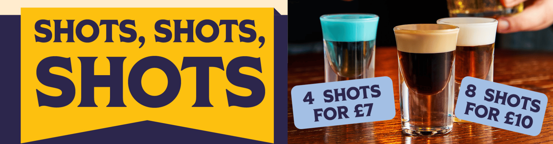 Offers on shots