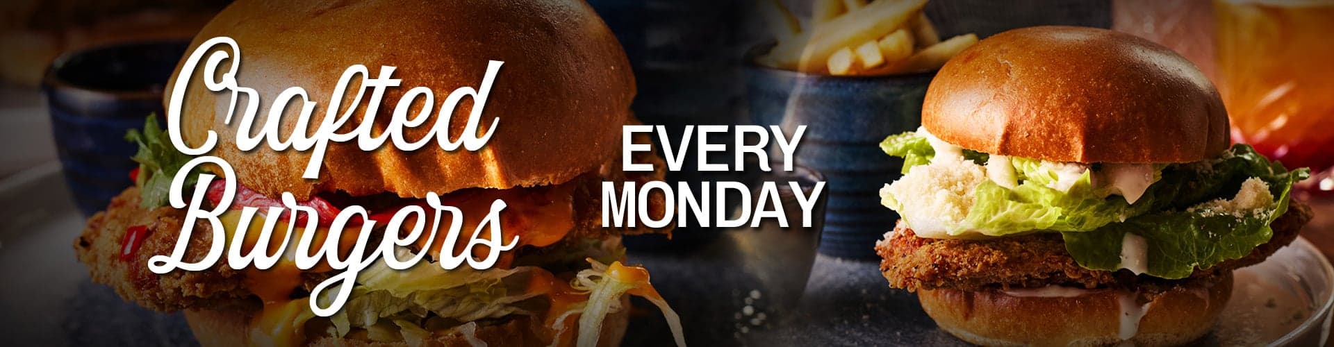 Burger, fries & a drink offer | Try our delicious burgers