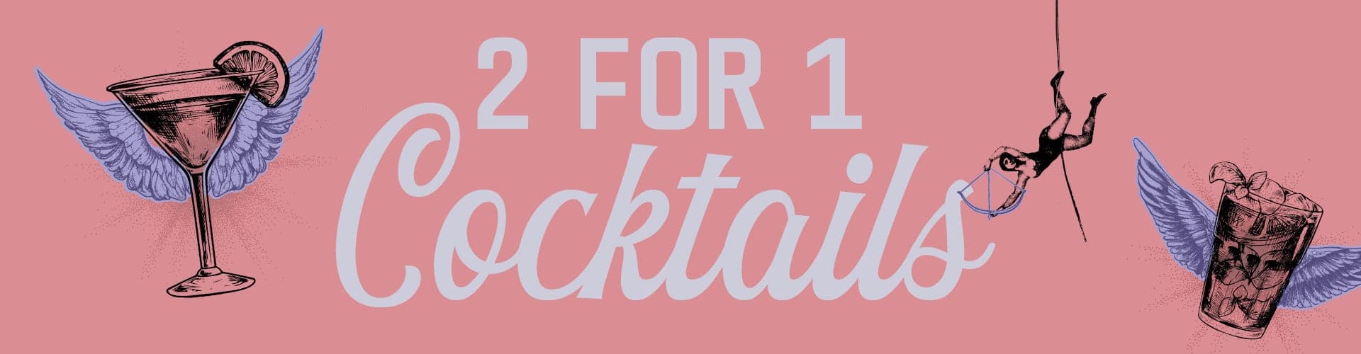 2 for 1 Cocktails at Social Pub & Kitchen
