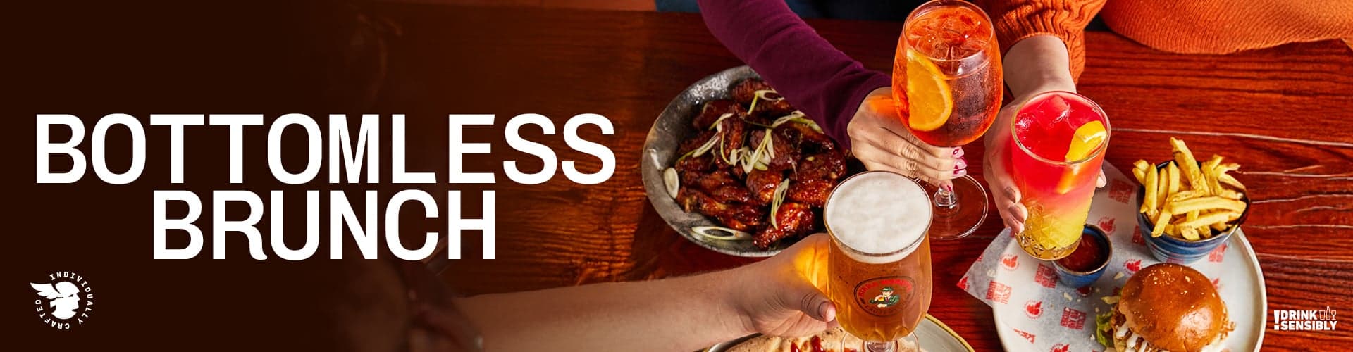 Bottomless Brunch from £33