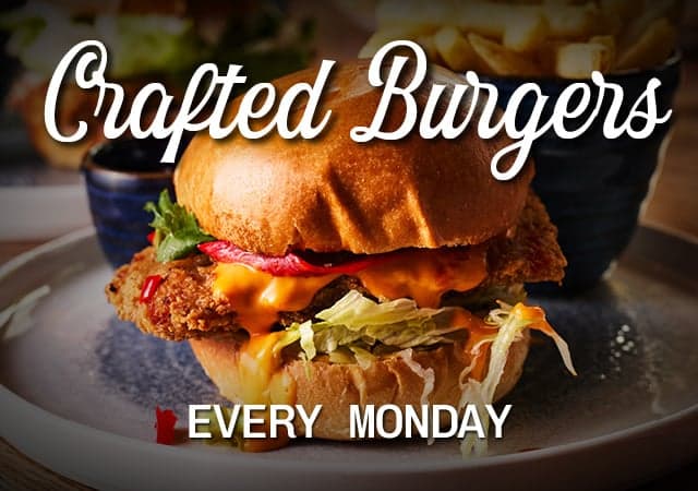 Burger, fries & a drink offer | Try our delicious burgers