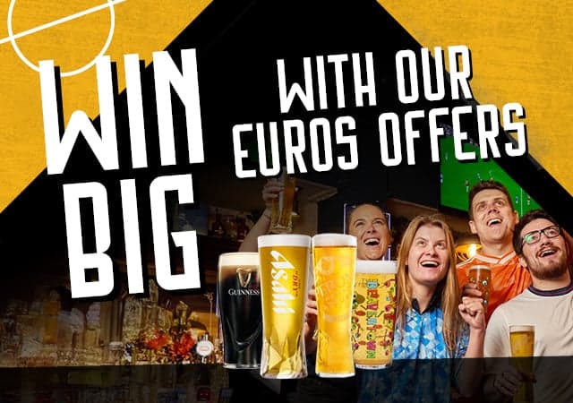 Win big with our Euros offers