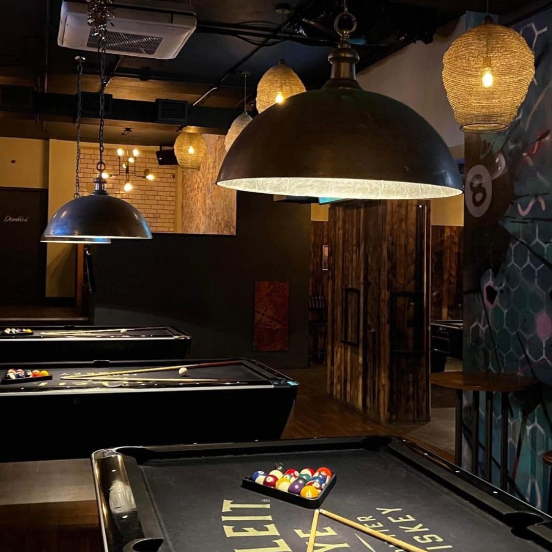 Pool tables at Felsons