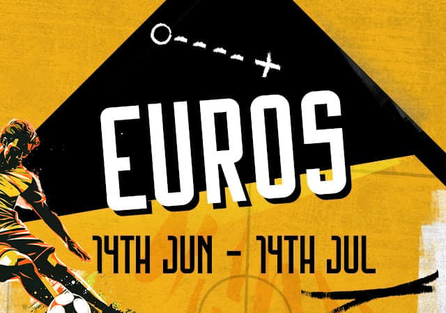 Watch every Euros match live at Felsons