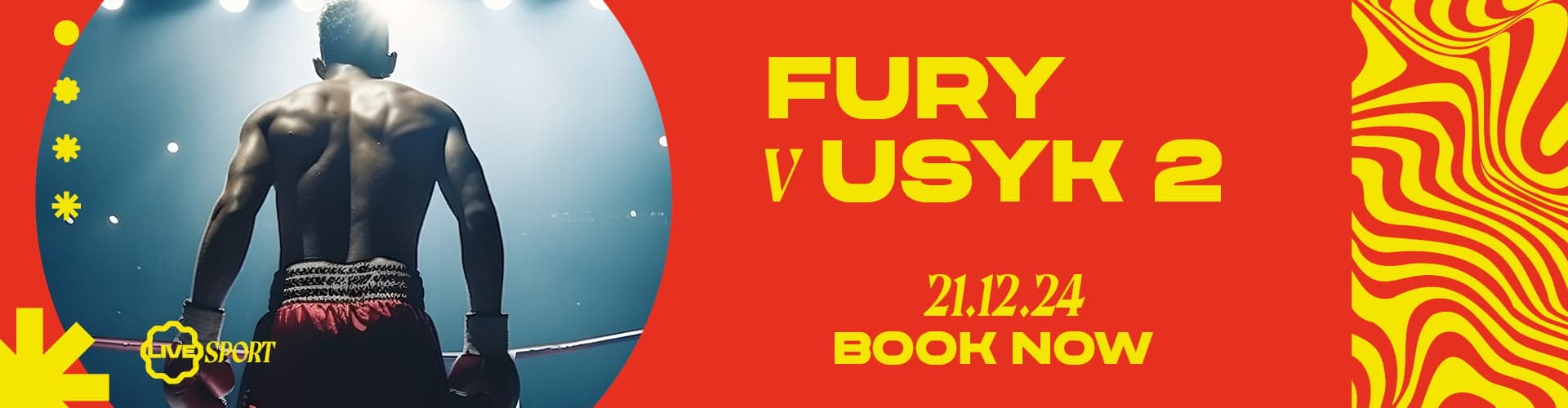 Fury v Usyk live at Felsons