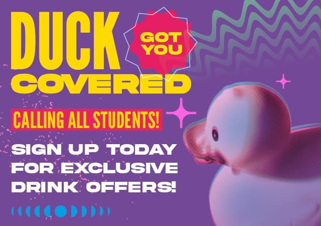 Who Gives a Duck at MooMoo - Sign up for exclusive drinks offers