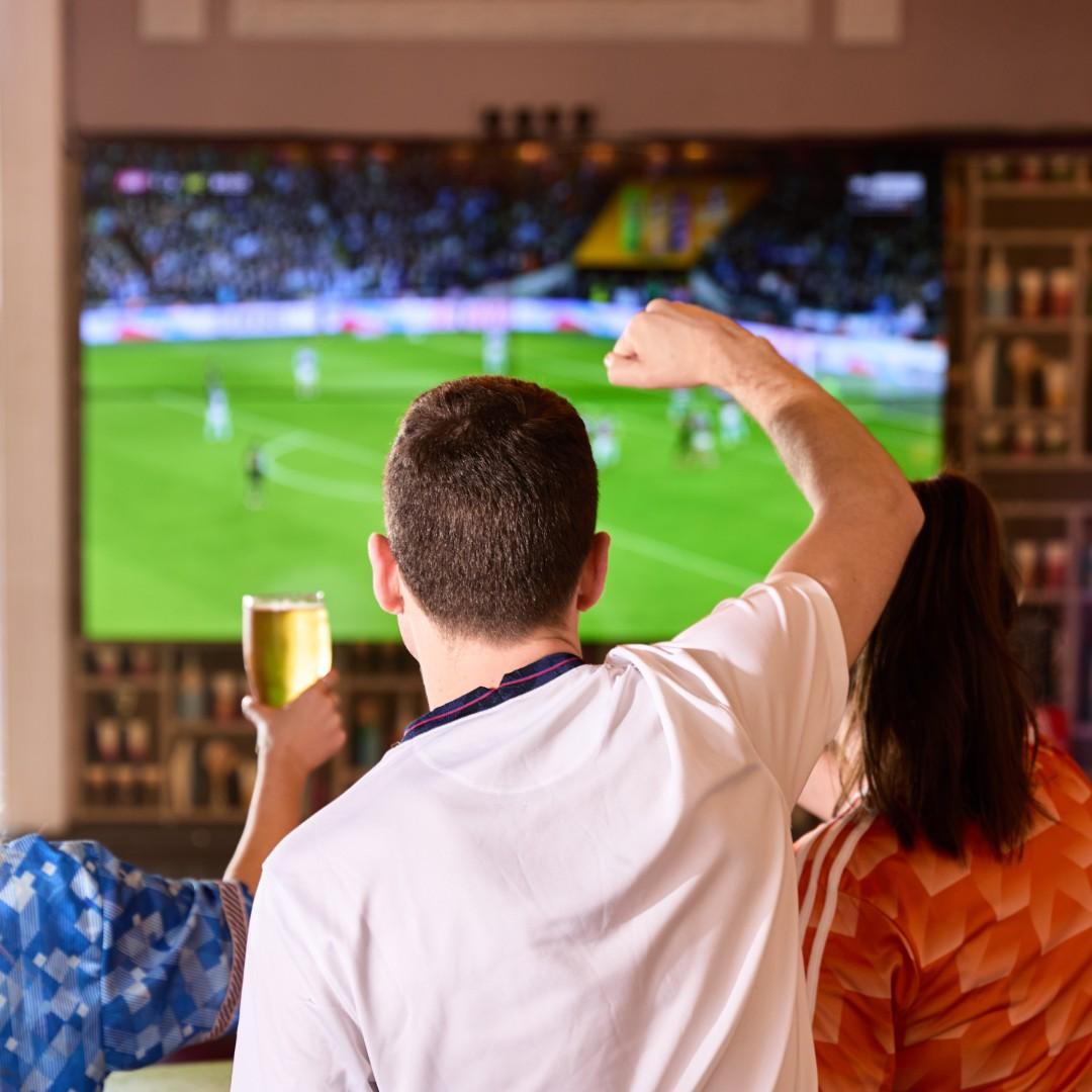 Watching football