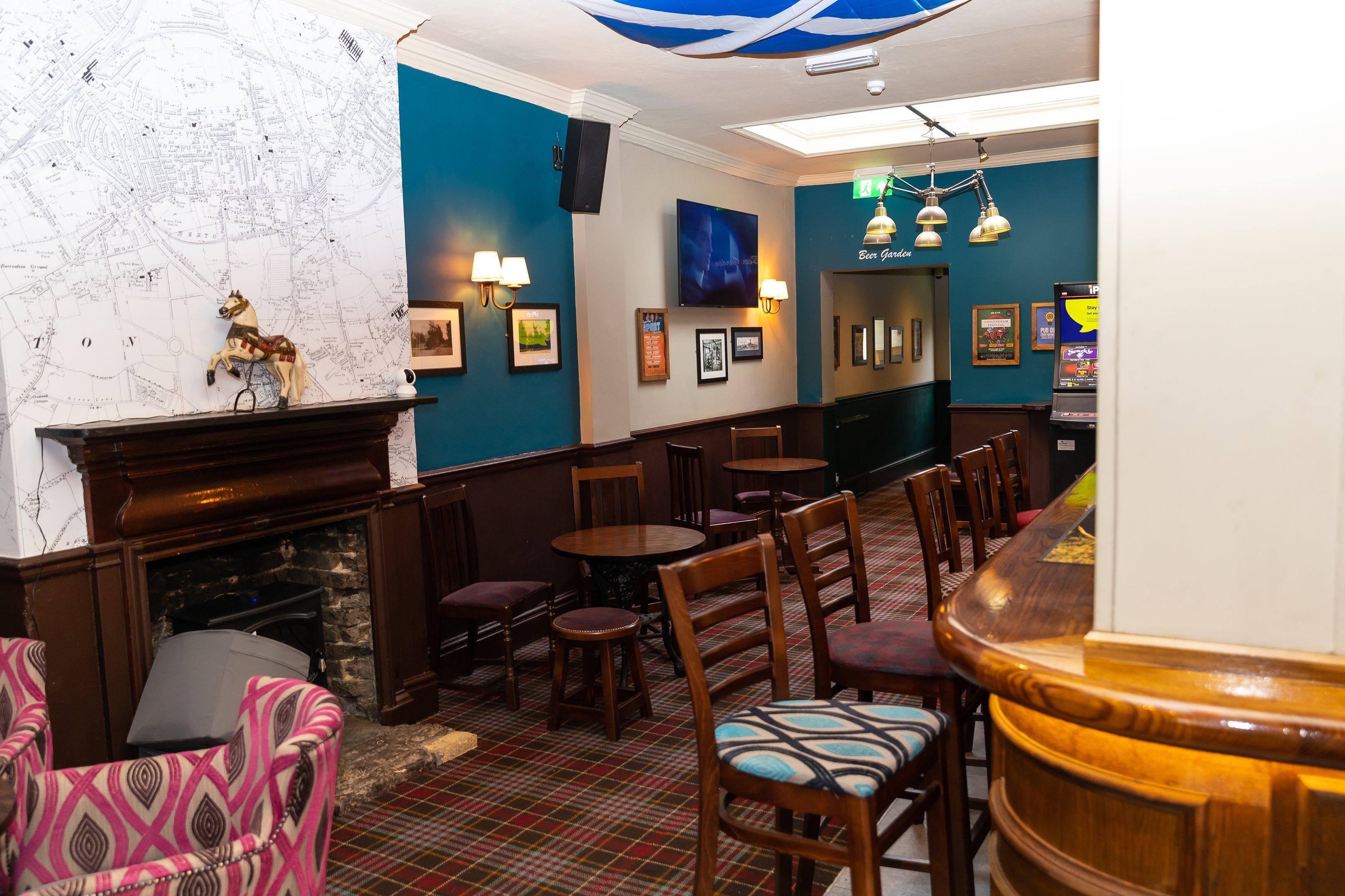Horse and Groom - Customer seating area