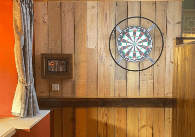 The Brown Cow - Darts board